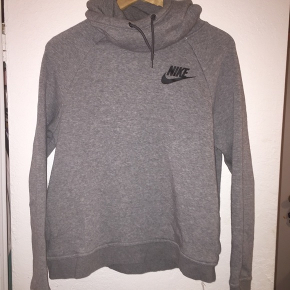 Nike sweatshirt gray and black - Picture 1 of 4